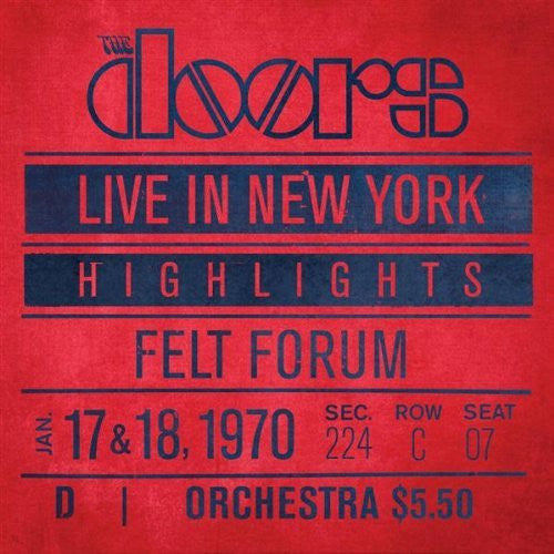 The Doors - Live in New York - LP { Vinyl LP }