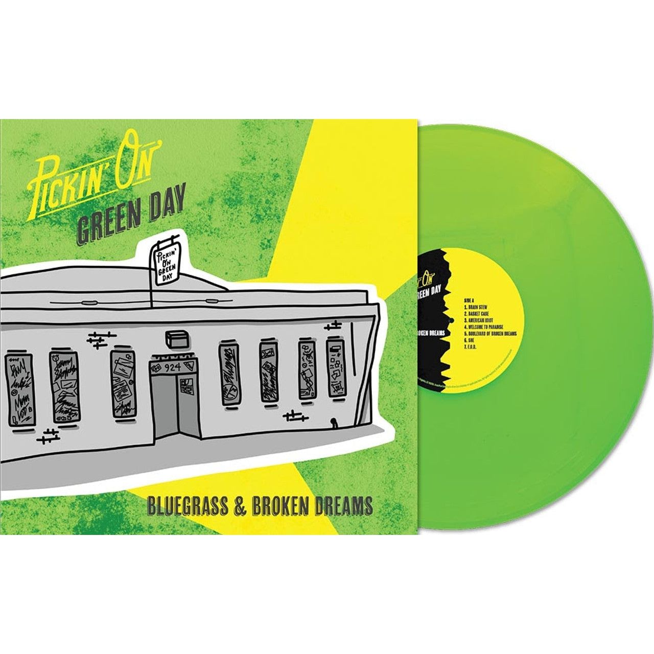 Various Artists - Pickin' On Green Day: Bluegrass & Broken Dreams - Indie LP { Vinyl LP }