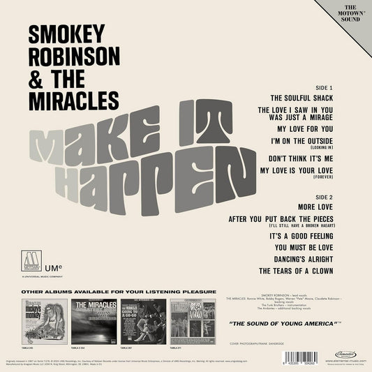 Smokey Robinson & The Miracles - Make It Happen (Mono) - LP { Vinyl LP }