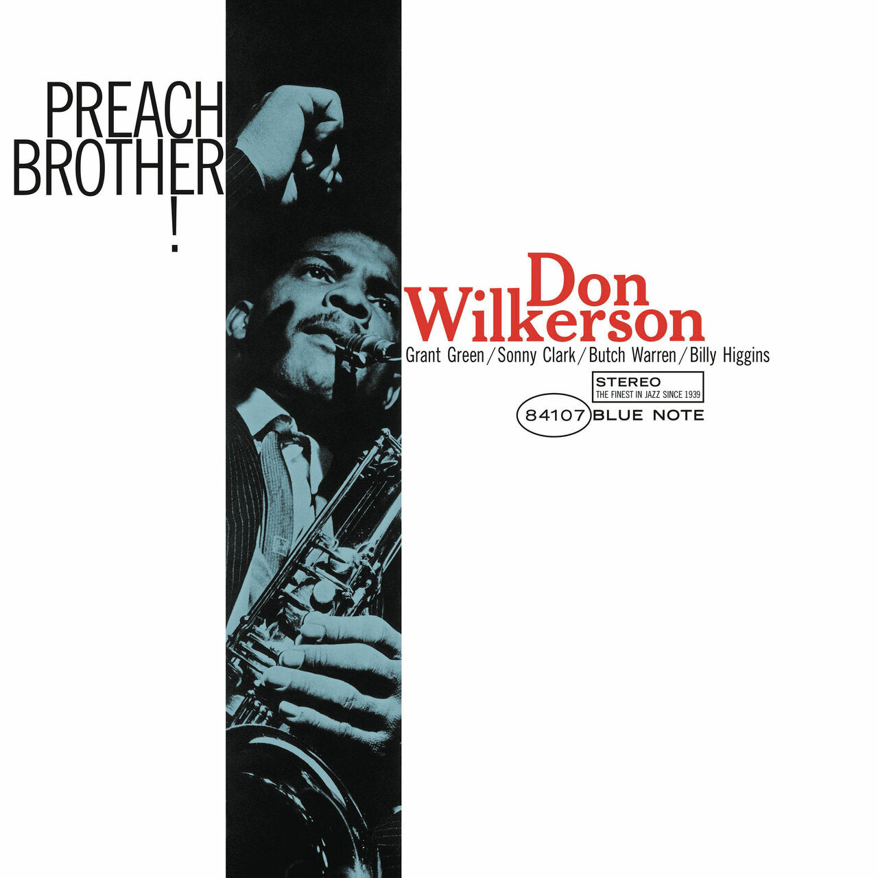 Don Wilkerson - Preach Brother! - Blue Note Classic LP { Vinyl LP }