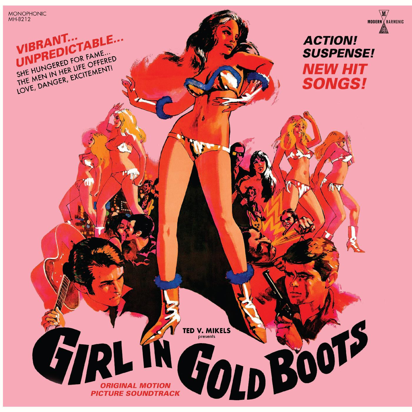 Girl In Gold Boots - Original Motion Picture Soundtrack - LP { Vinyl LP }