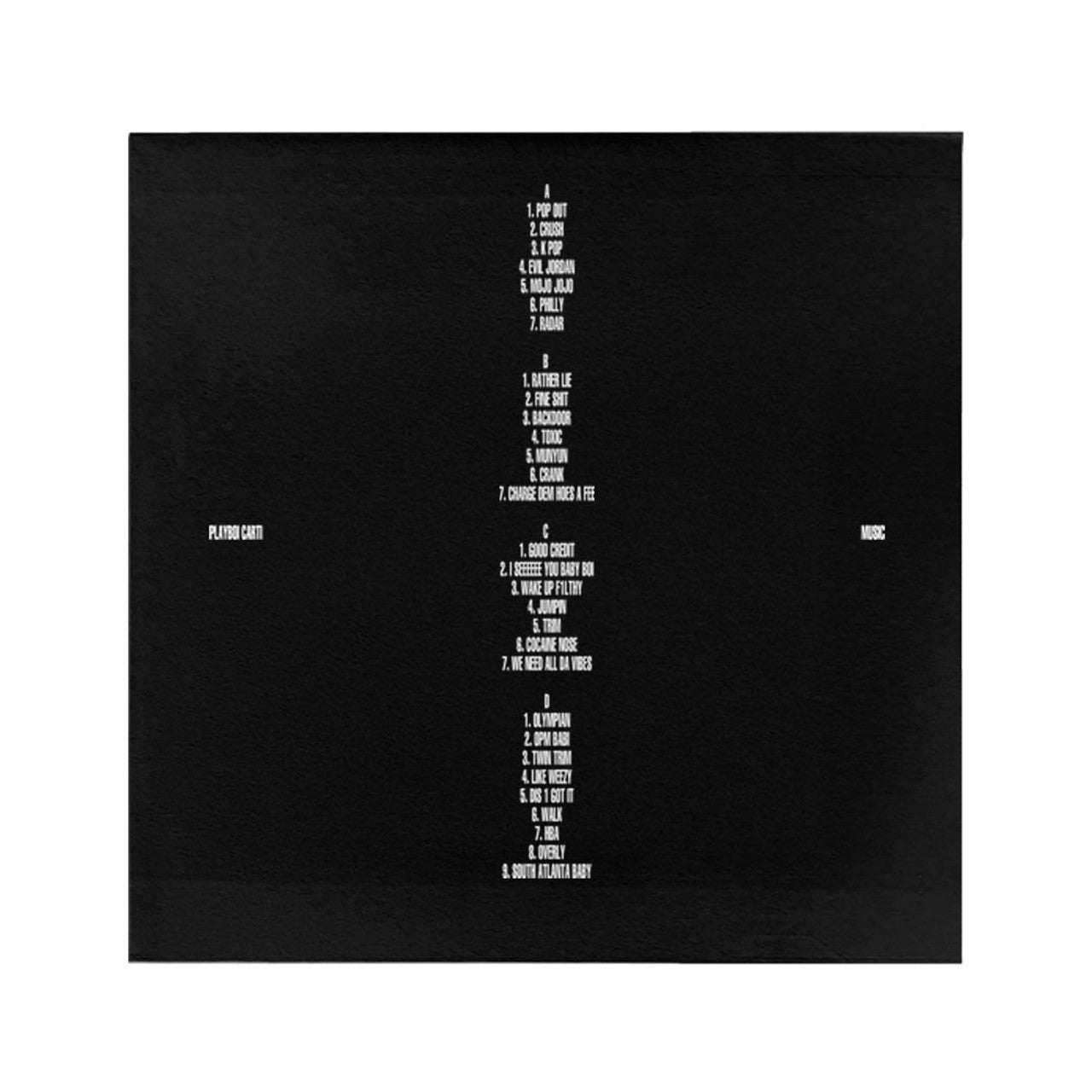 Playboi Carti - MUSIC - LP { Vinyl LP }