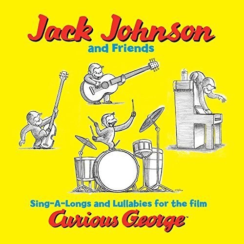 Curious George (Sing-a-Long Songs and Lullabies for the Film) - Jack Johnson & Friends - LP { Vinyl LP }