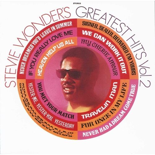 Stevie Wonder - Greatest Hits, Vol. 2 - Braille Cover - LP { Vinyl LP }