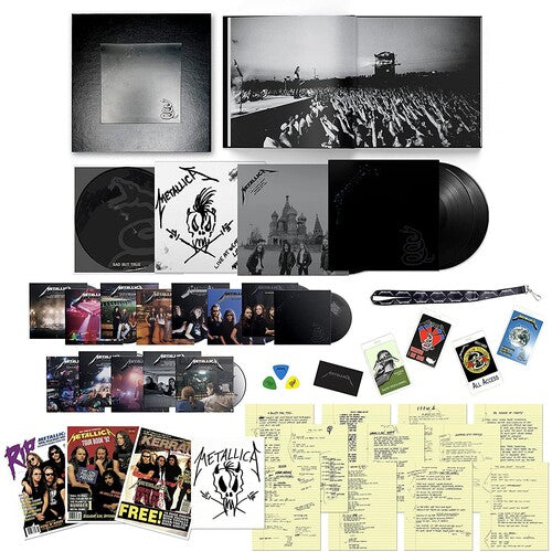 Metallica - Black Album - Deluxe LP, CD & DVD Box Set { Vinyl LP }