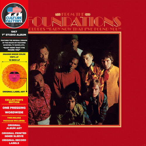 The Foundations - From The Foundations, Baby Now That I Found You - LP { Vinyl LP }
