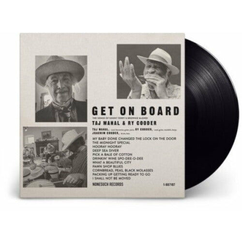 Taj Mahal & Ry Cooder - Get On Board - LP { Vinyl LP }