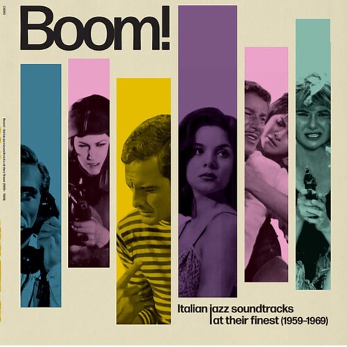 Boom! - Italian Jazz Soundtracks At Their Finest (1959-1969) - LP { Vinyl LP }