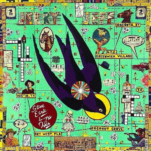 Steve Earle & the Dukes - Jerry Jeff - Indie LP { Vinyl LP }