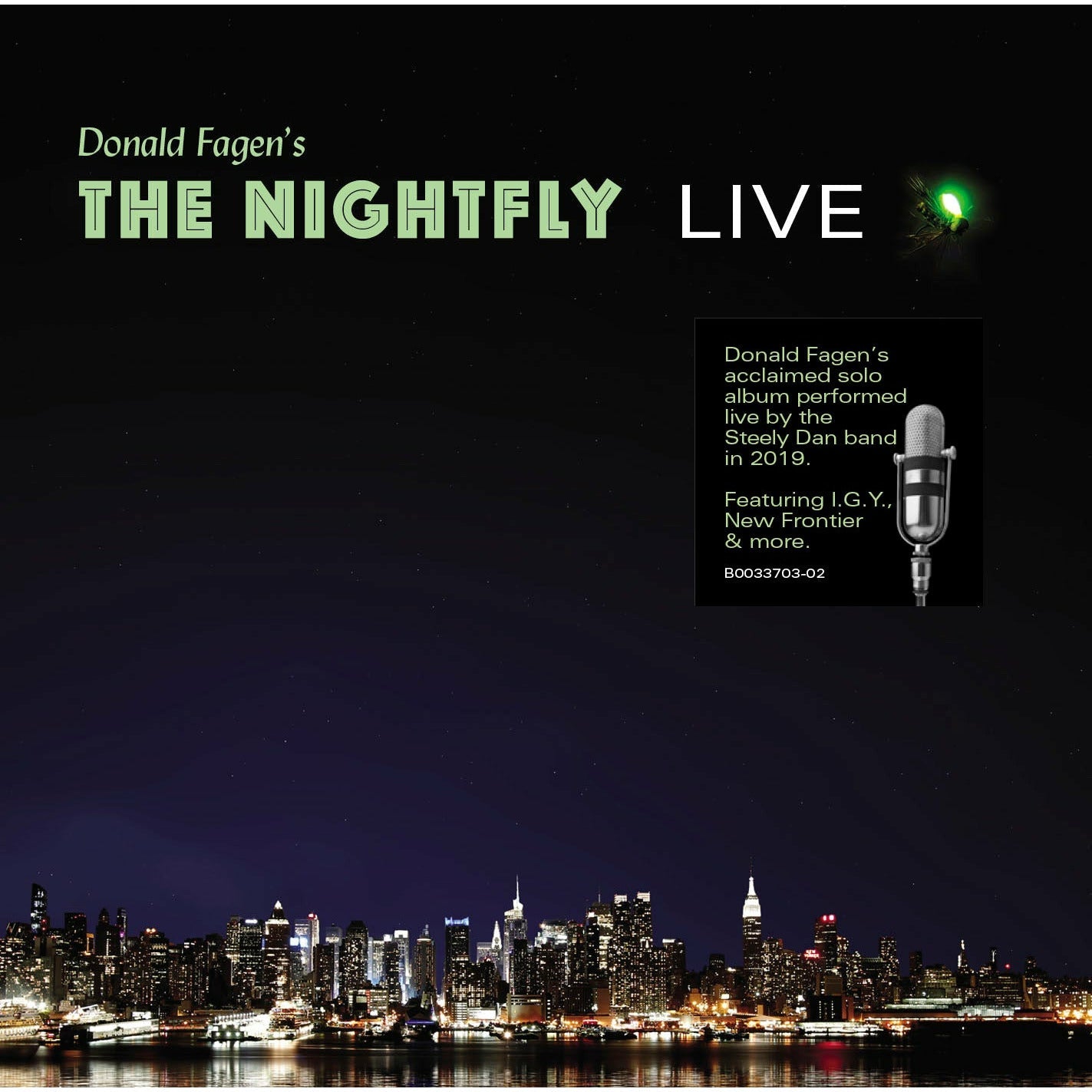 Donald Fagen - The Nightfly Live - LP { Vinyl LP }