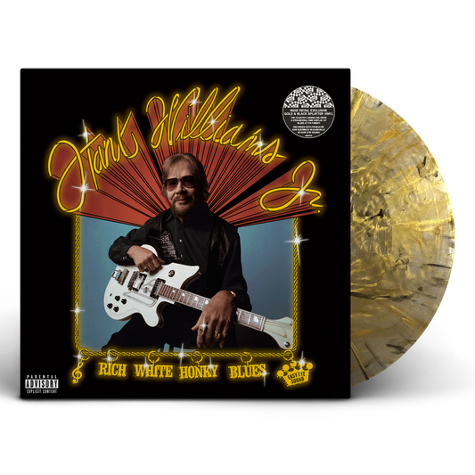 Hank Williams Jr. - Rich White Honky Blues - Indie LP { Vinyl LP }