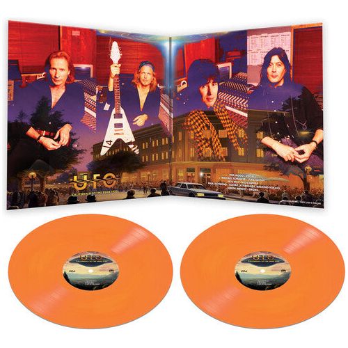 UFO - California At The Edge 1995 - Orange LP { Vinyl LP }
