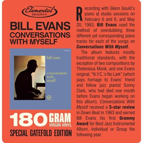 Bill Evans - Conversations With Myself - LP { Vinyl LP }
