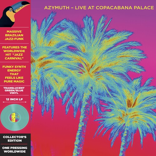 Azymuth - Live at Copacabana Palace - LP { Vinyl LP }