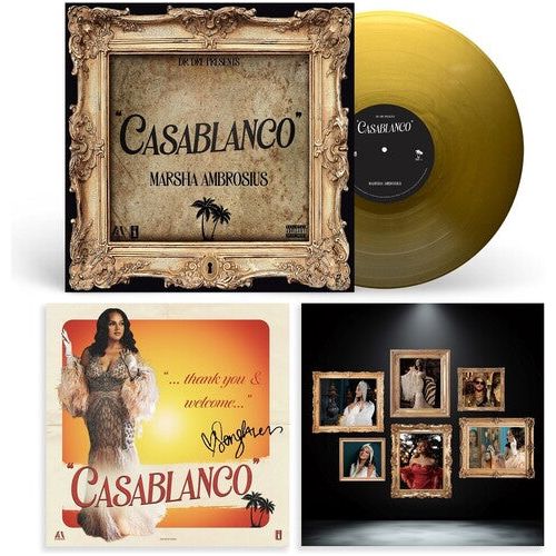 Marsha Ambrosius - CASABLANCO - Signed LP { Vinyl LP }