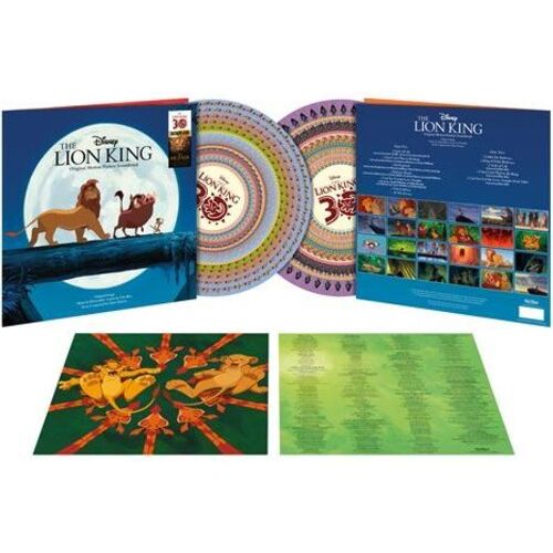 Lion King: 30th Anniversary (Original Soundtrack) - Limited Zoetrope Picture Disc LP { Vinyl LP }