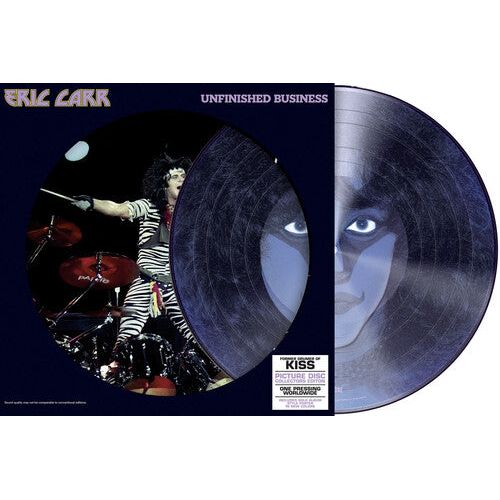 Eric Carr (Kiss) - Unfinished Business - Picture Disc LP { Vinyl LP }
