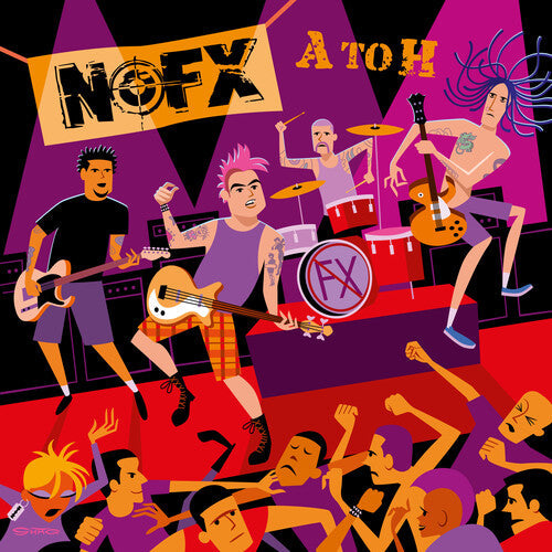 NOFX - A to H - LP { Vinyl LP }