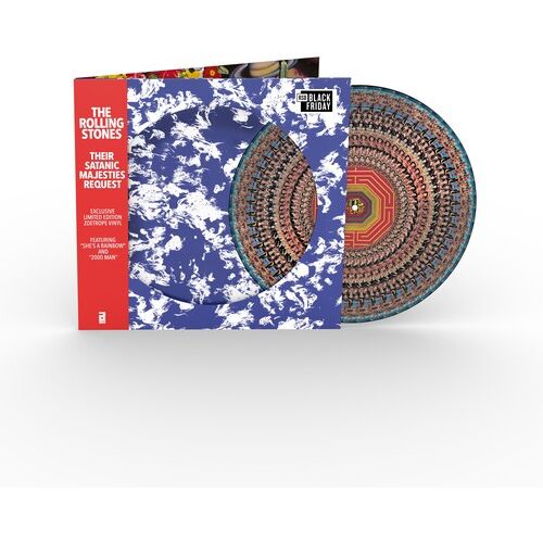 The Rolling Stones - Their Satanic Majesties Request - RSD Zoetrope LP { Vinyl LP }