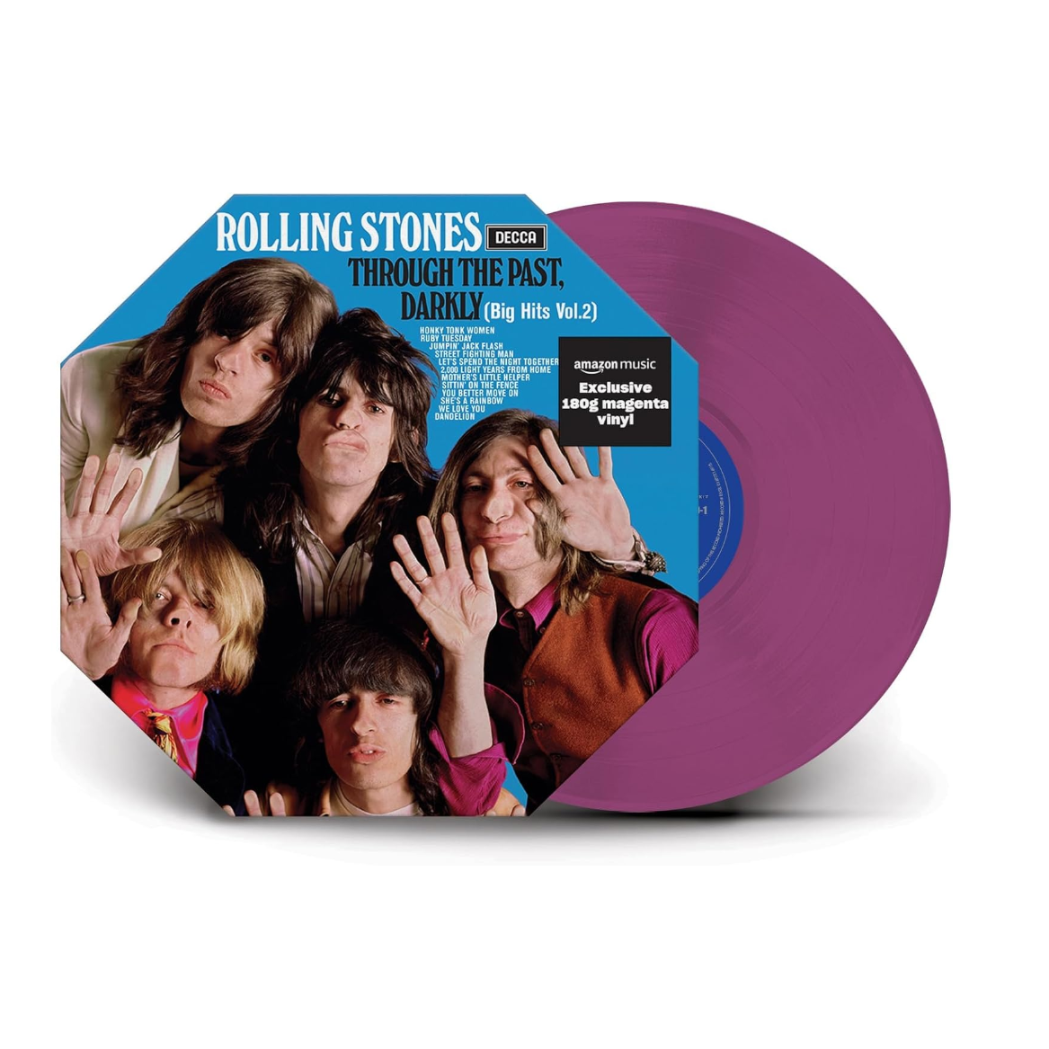 The Rolling Stones - Through The Past, Darkly (Big Hits Vol. 2) - Magenta LP { Vinyl LP }