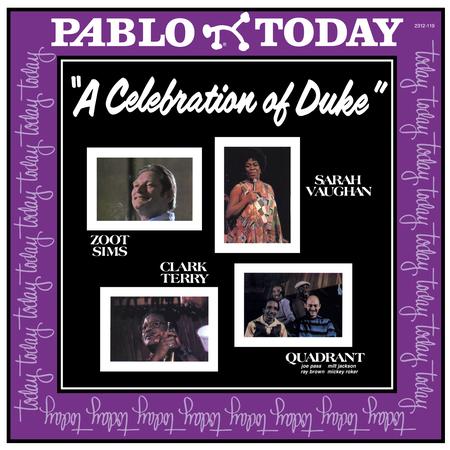Sarah Vaughan, Clark Terry, Zoot Sims, Quadrant - A Celebration of Duke - Analogue Productions Pablo LP { Vinyl LP }