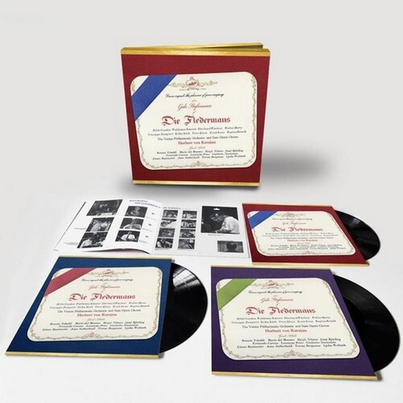 Herbert von Karajan - Strauss: Die Fledermaus - LP Box Set { Vinyl LP }