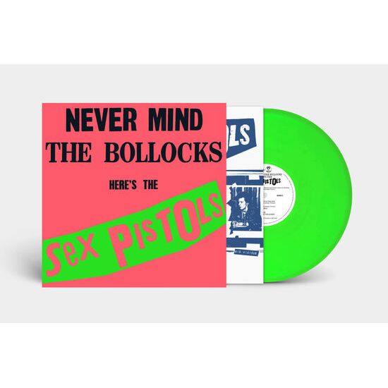Sex Pistols - Never Mind The Bollocks Here's The Sex Pistols - Neon Green LP { Vinyl LP }