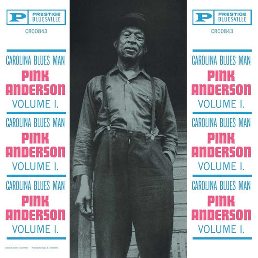 Pink Anderson - Volume 1: Carolina Blues Man - Bluesville Acoustic Sounds Series LP { Vinyl LP }