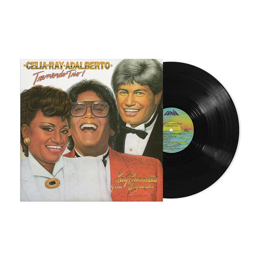 Celia Cruz, Ray Barretto & Adalberto Santiago - Tremendo Trio! - LP { Vinyl LP }