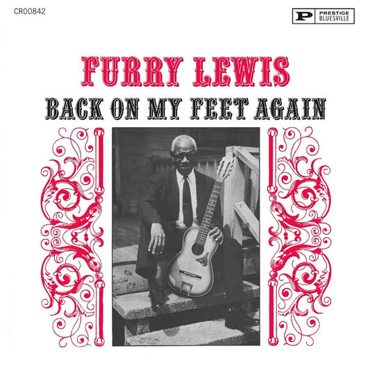 Furry Lewis - Back on My Feet Again - Bluesville Acoustic Sounds Series LP { Vinyl LP }