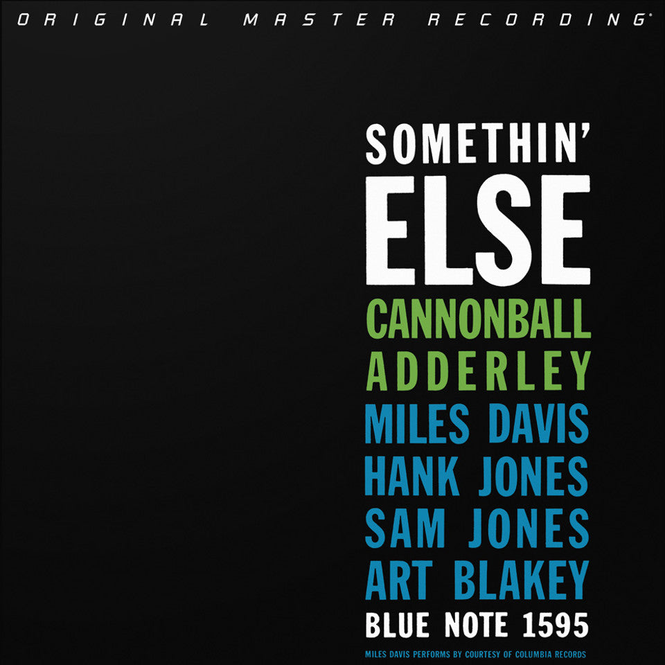 Cannonball Adderley - Somethin' Else - MFSL SACD { Vinyl LP }