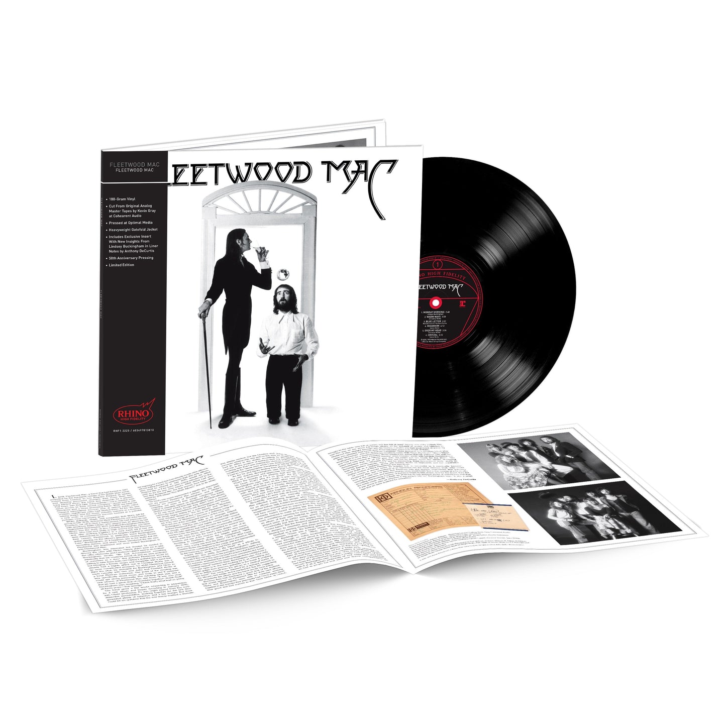 Fleetwood Mac - Fleetwood Mac - Rhino Hi-Fi LP { Vinyl LP }
