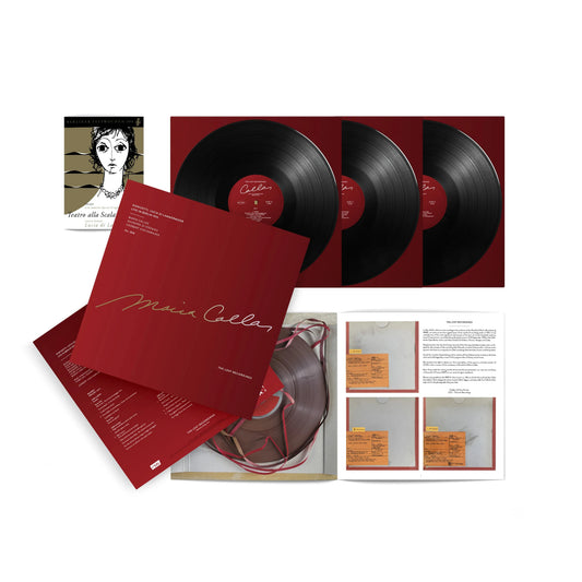 Maria Callas, von Karajan - Donizetti: Lucia Di Lammermoor - Berlin 1955 - The Lost Recordings Box Set LP { Vinyl LP }