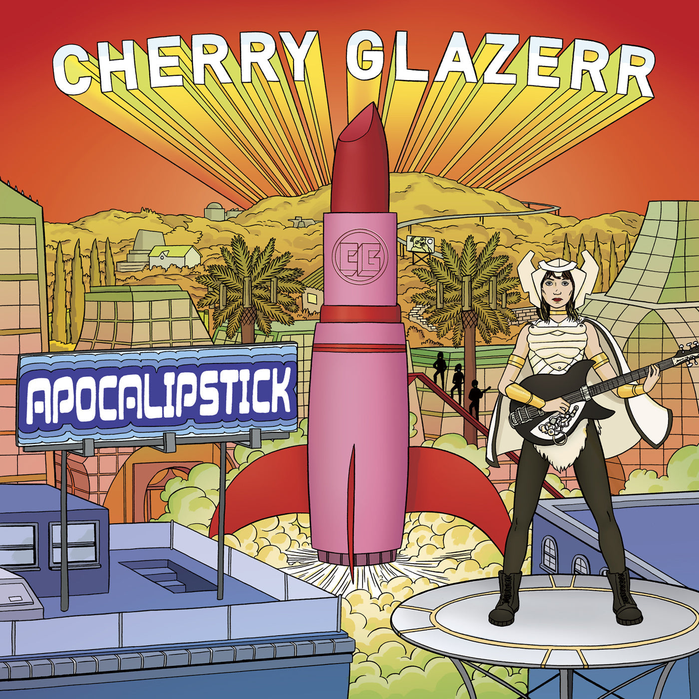 Cherry Glazerr - Apocalipstick - LP { Vinyl LP }