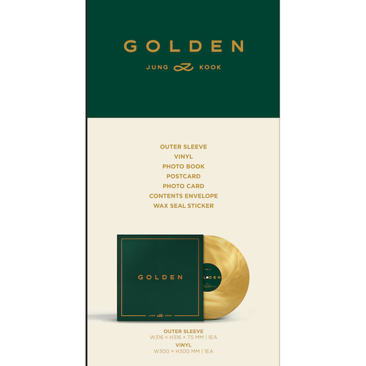 Jungkook - Golden - LP { Vinyl LP }