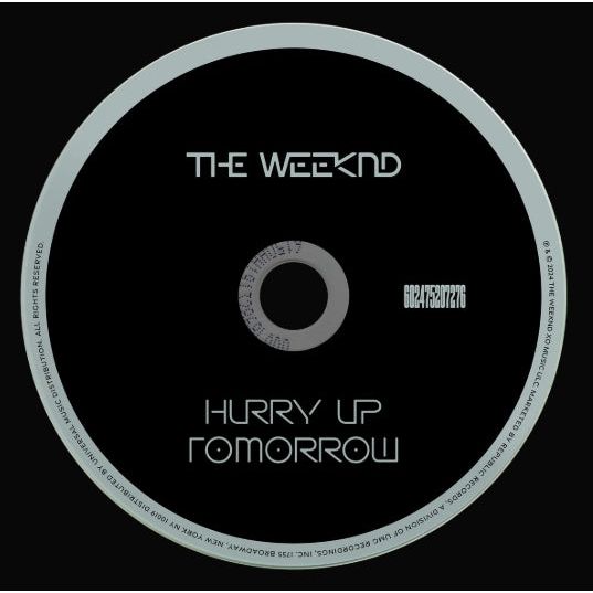 The Weeknd - Hurry Up Tomorrow (Sorayama Cover) Collector's Edition Signed CD { Vinyl LP }