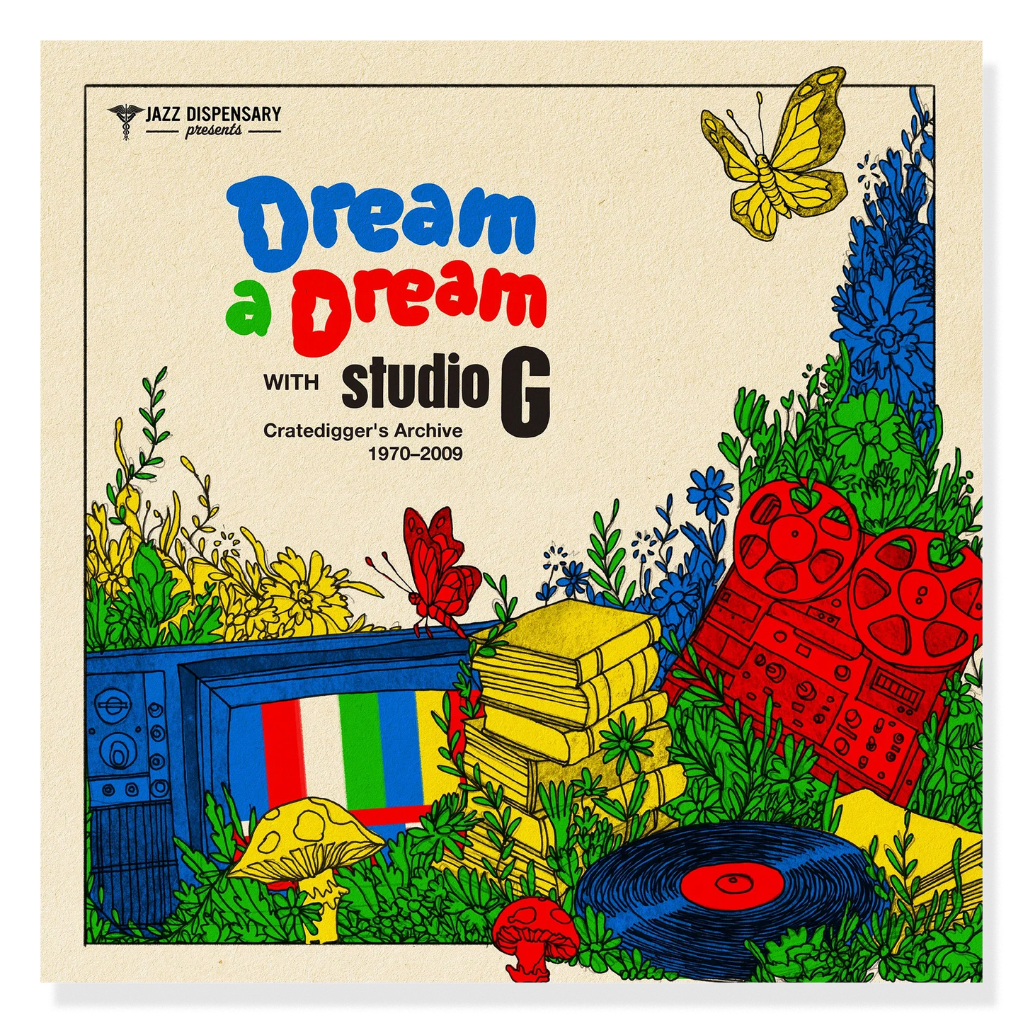 Jazz Dispensary presents Dream A Dream With Studio G: Cratedigger's Archive (1970-2009) - LP { Vinyl LP }