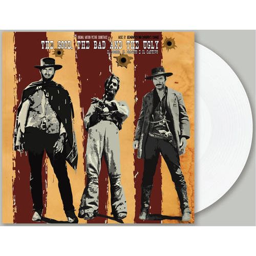 The Good, The Bad and the Ugly (Original Motion Picture Soundtrack) - Ennio Morricone - White LP { Vinyl LP }