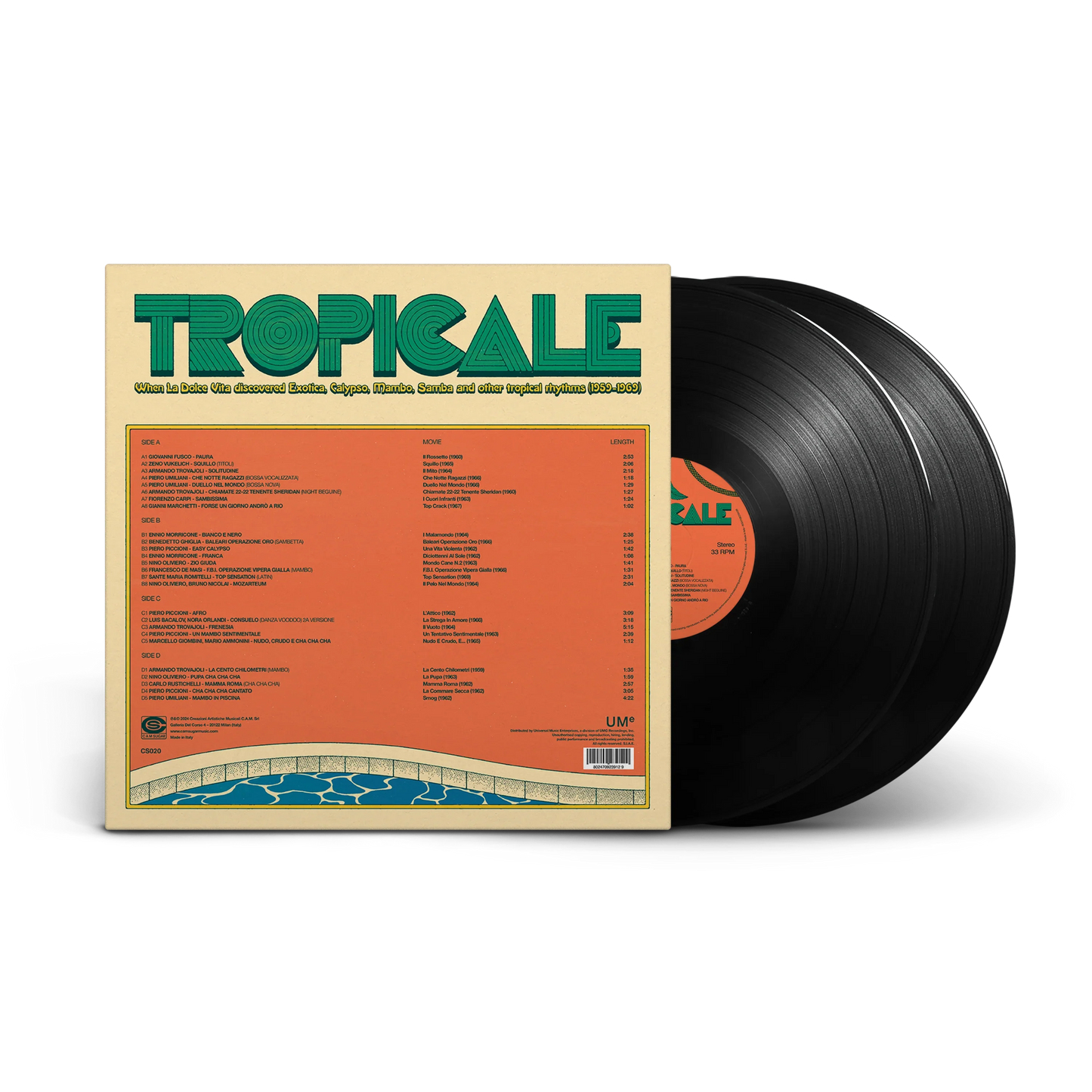 Tropicale- Soundtrack Compilation - LP { Vinyl LP }