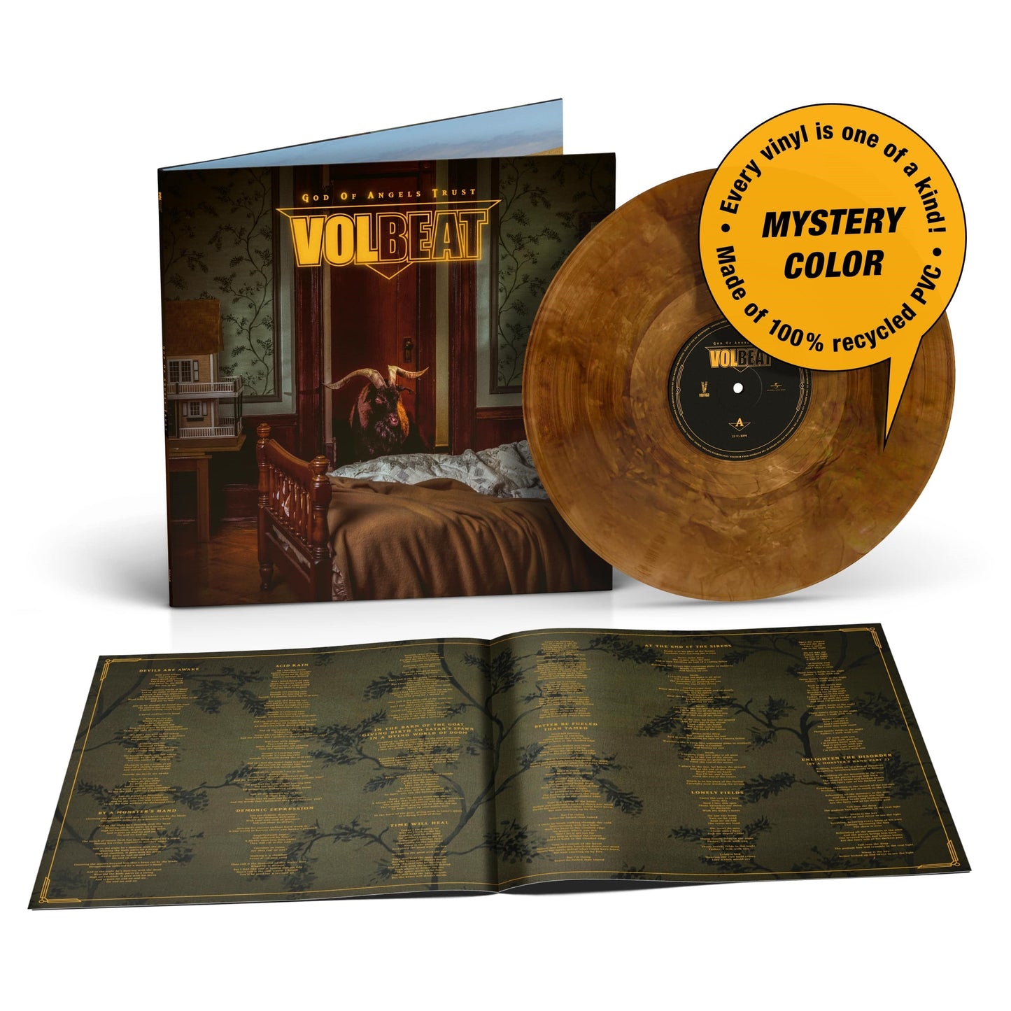 Volbeat - Gods Of Angels Trust - Indie LP { Vinyl LP }