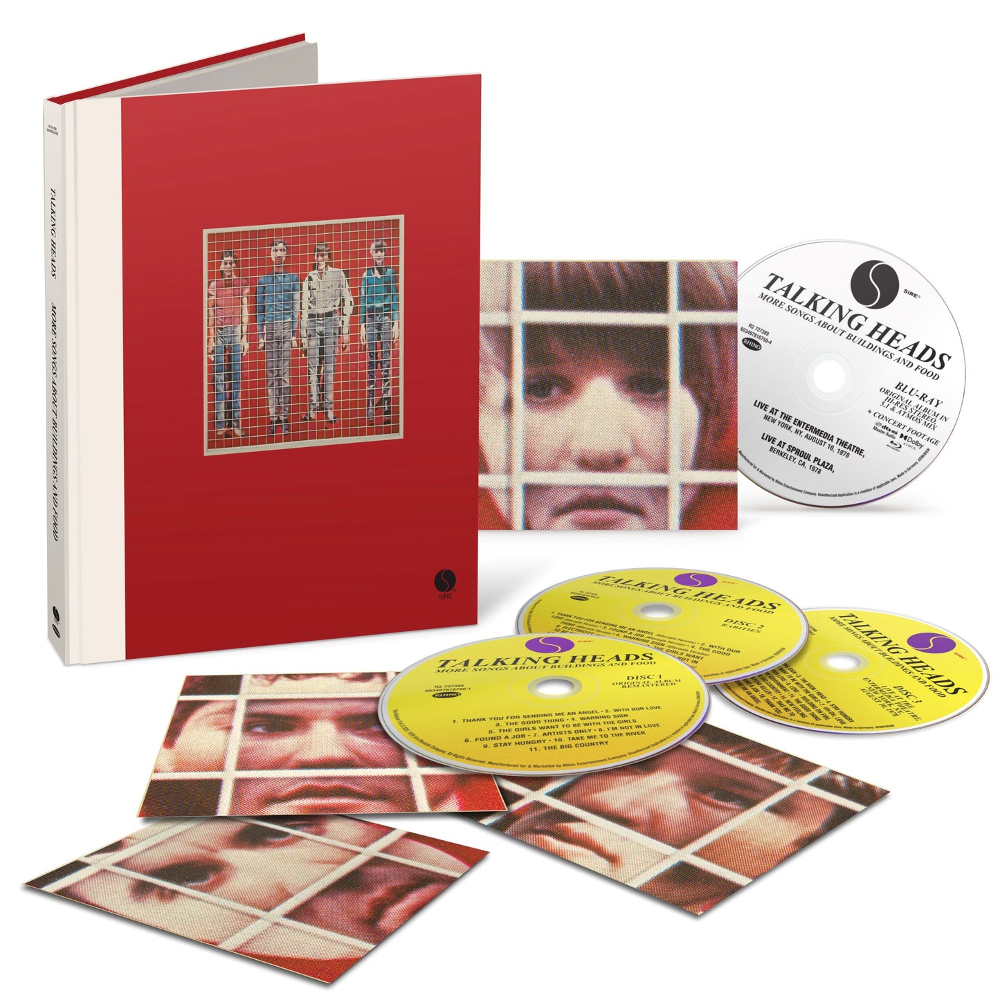 Talking Heads - More Songs About Buildings and Food (Deluxe Edition) - CD & Blu-Ray Box Set { Vinyl LP }