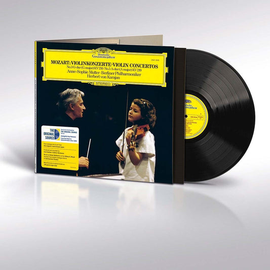 Anne-Sophie Mutter - Mozart: Violin Concertos No. 3 & No. 5 (The Original Source Series) - LP { Vinyl LP }