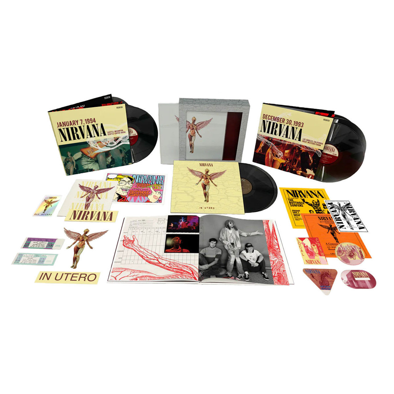 Nirvana - In Utero - (30th Anniversary) Super Deluxe 8x LP Box Set { Vinyl LP }