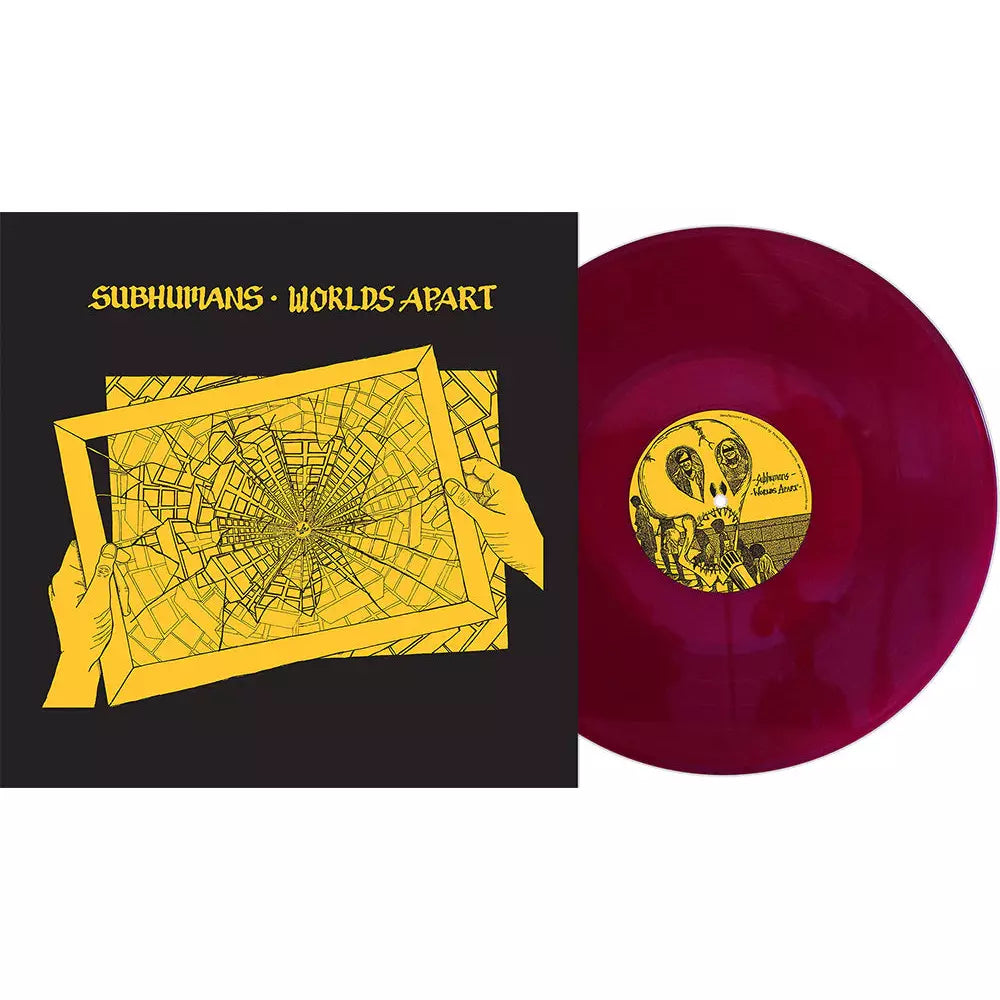 Subhumans - Worlds Apart - Indie LP { Vinyl LP }