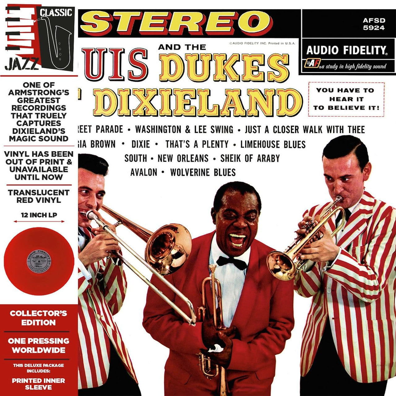 Louis Armstrong - Louis and the Dukes of Dixieland - LP { Vinyl LP }