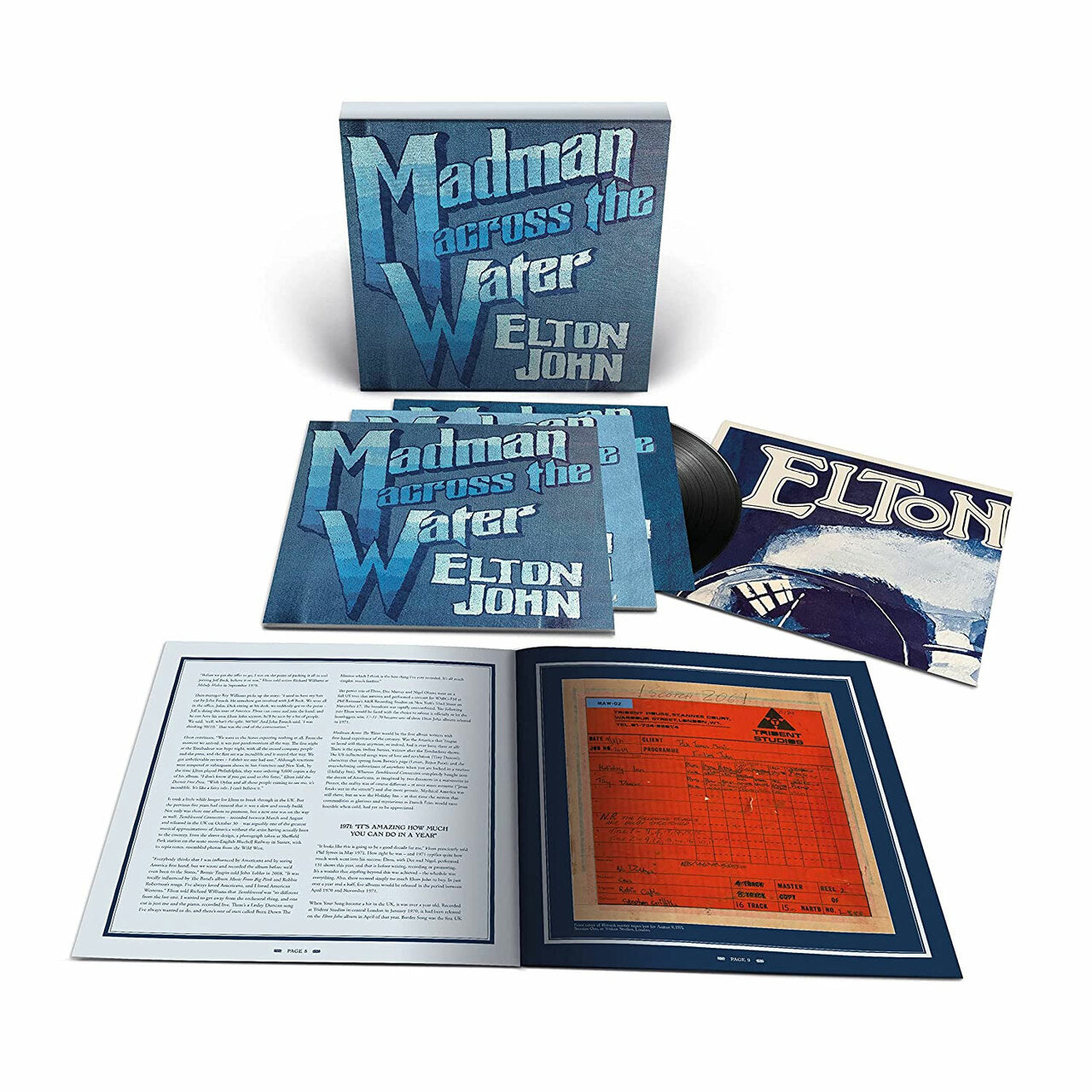 Elton John - Madman Across The Water 50th Anniversary - 4x LP Box Set { Vinyl LP }