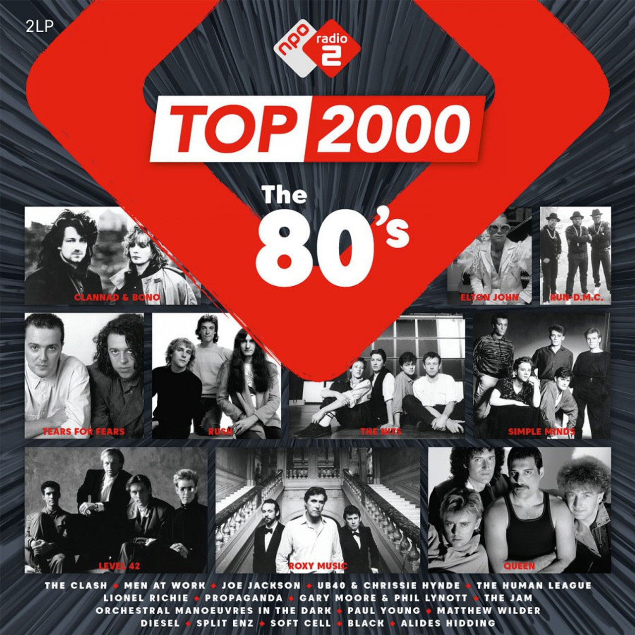 Top 2000 - The 80's - Music on Vinyl - LP { Vinyl LP }