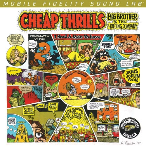 Big Brother and The Holding Co. With Janis Joplin - Cheap Thrills - MFSL LP { Vinyl LP }