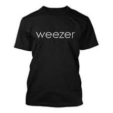 Weezer Logo Men's T-Shirt { Vinyl LP }