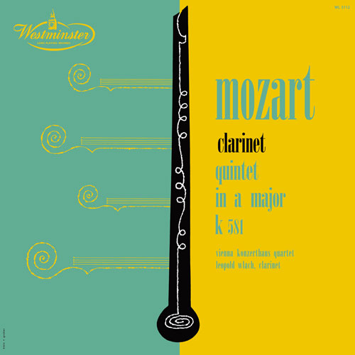 Leopold Wlach Mozart Clarinet Quintet in A Major - Analogphonic LP { Vinyl LP }